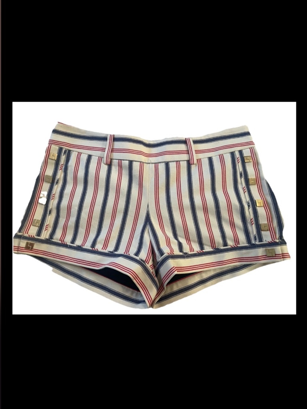 Y2K L.A.M.B By Gwen Stefani Nautical Striped Shorts Where Did My Lamb Go Size 4